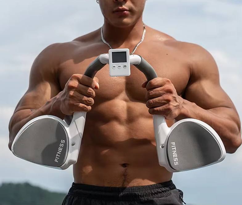 Équipement Abdominaux & Push-Up avec Tablette Intégrée – Le sport intelligent à portée de main