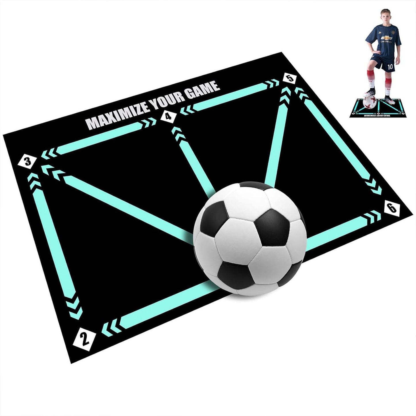 Tapis d’Entraînement de Football – Maîtrisez la précision